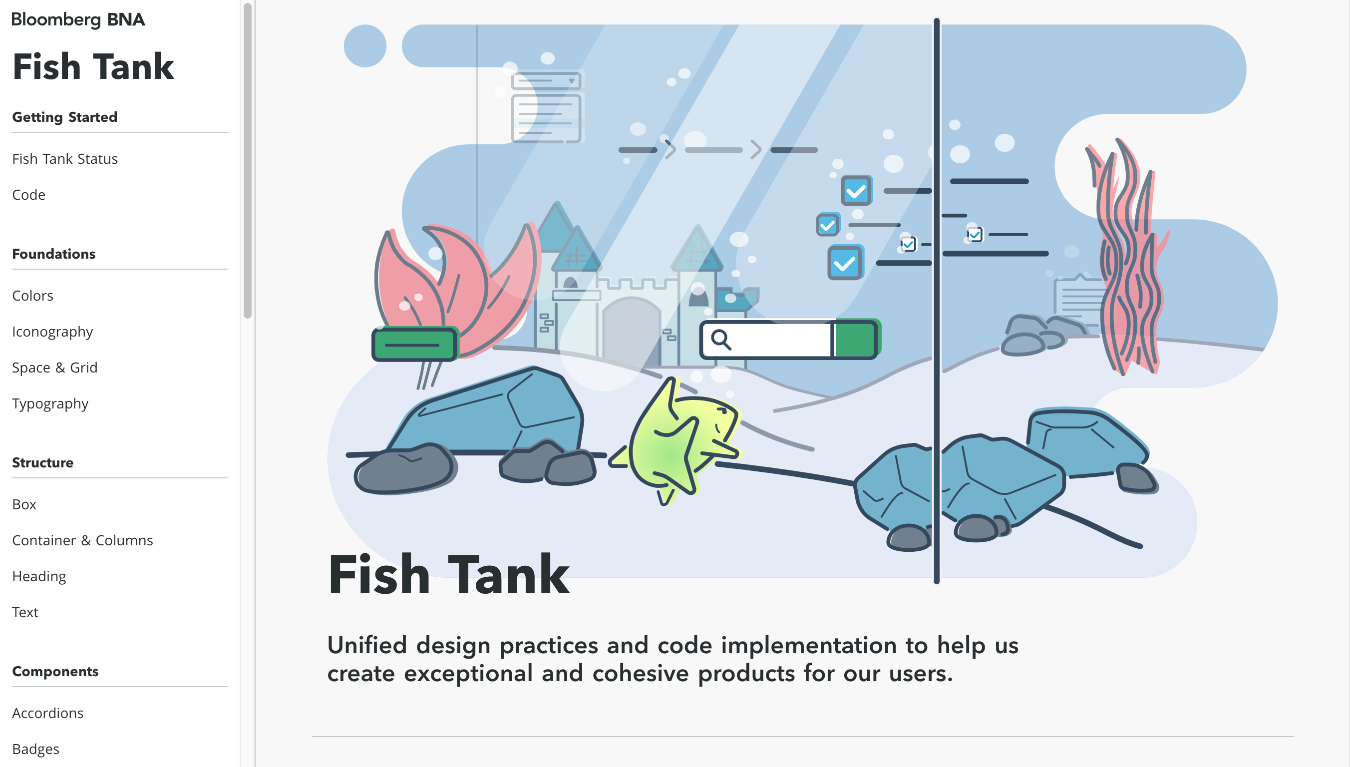 Fish Tank Design System