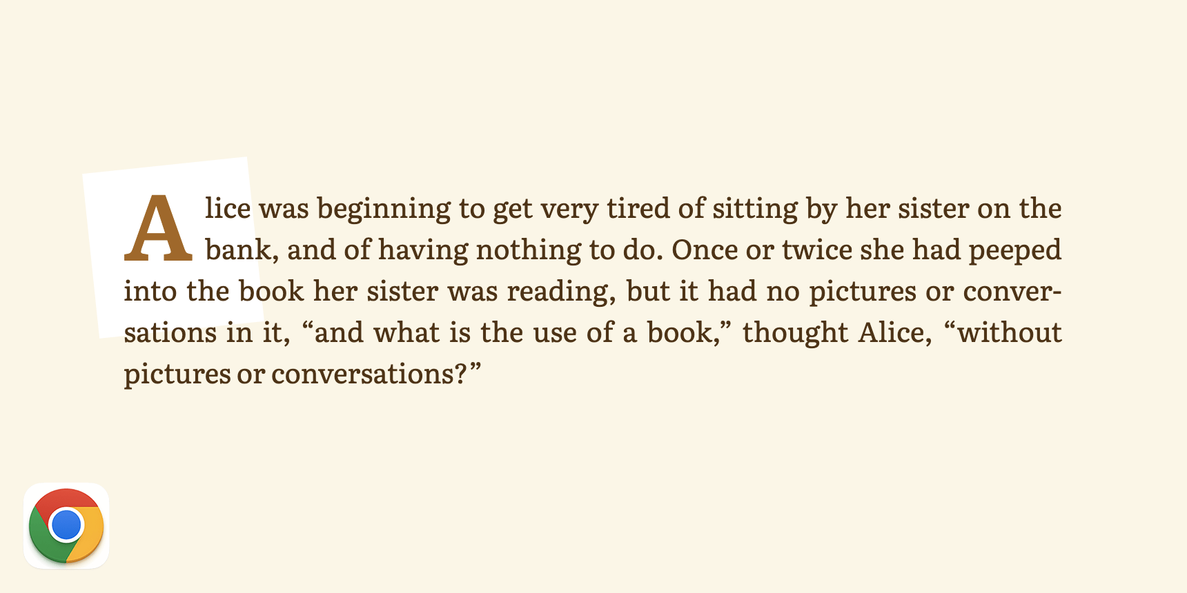 Screenshot from Chrome. The word 'pictures' in the last bit of dialog is not hyphenated.